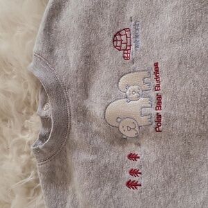 OSH KOSH Baby boy's polar bear sweatshirt size 24 months